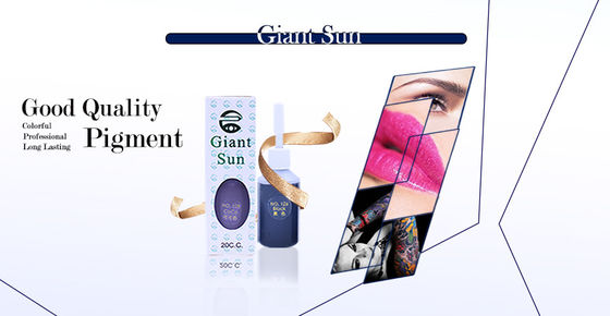 Bột màu trang điểm bán vĩnh viễn Mực xăm gốc 20ml cho hình xăm lông mày